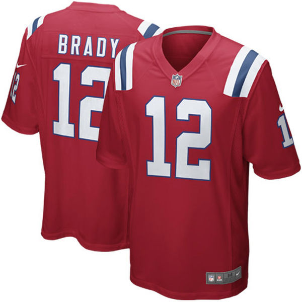 Tom Brady, New England Patriots - Red - Haga click en la imagen para cerrar